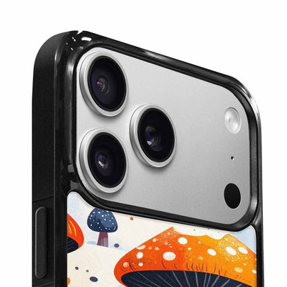 iPhone 17 Pro Max Case — Vivid Winter Mushroom Cartoon Cute, Custom Phone Case