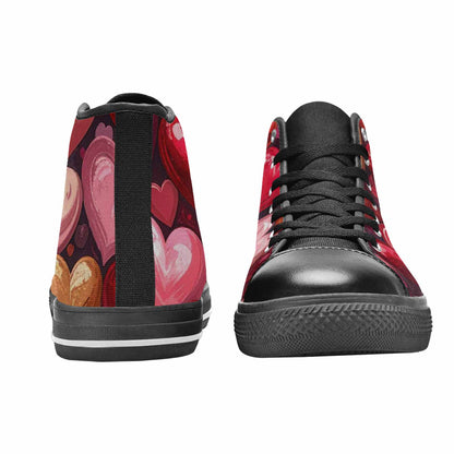 MEN'S No Words Or High Top Canvas Surreal Sneakers