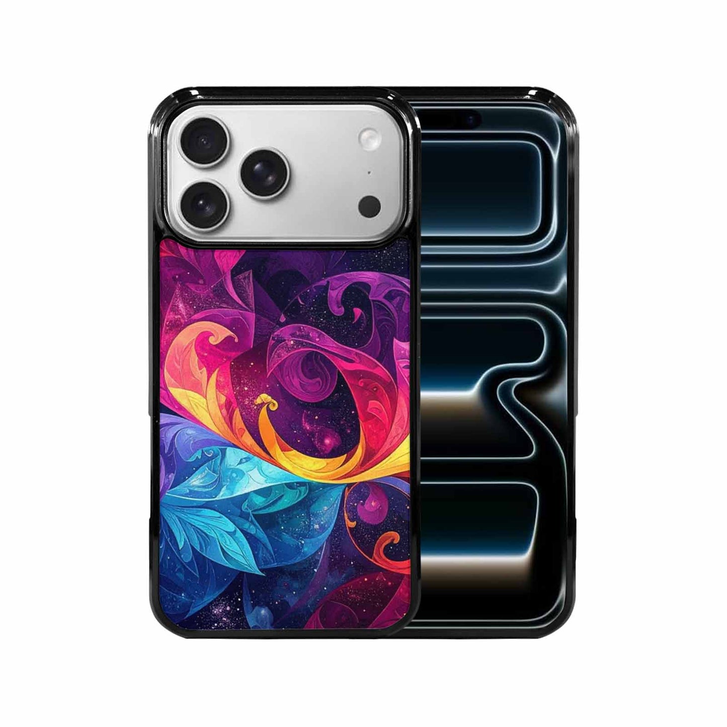iPhone 17 Pro Max Case — Rose Galaxy Art Seamless Galaxy Space, Original Design Phone Case