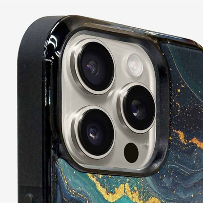 iPhone 16 Pro Max Case — Marble Dark, Original Design Phone Case