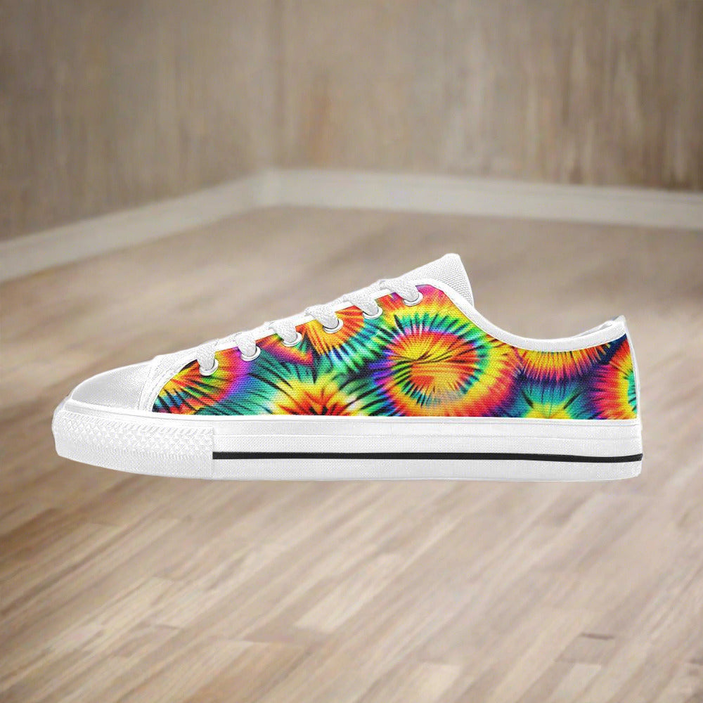 Monarch Orange Black Custom WOMEN Bold Art - Freaky Shoes | Custom Art Sneakers