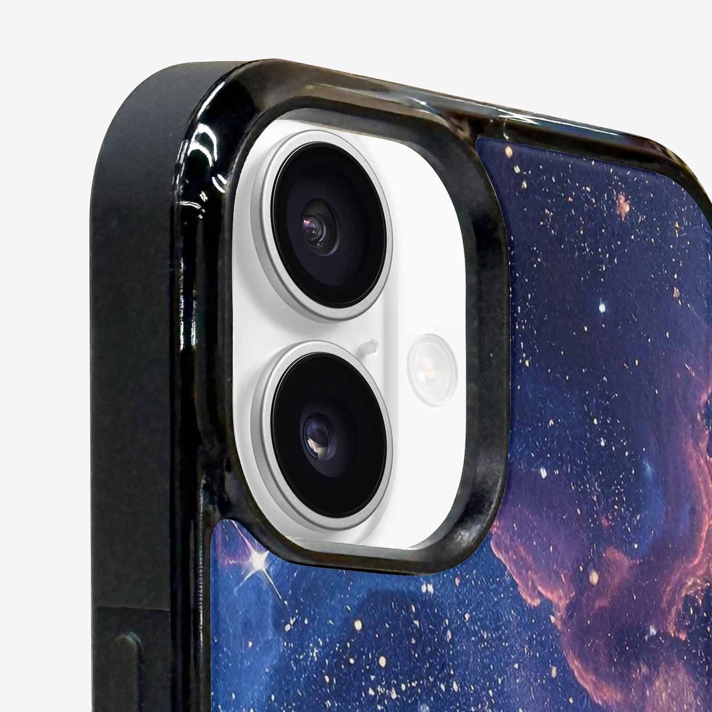 iPhone 16 Case — Nebula Texture With Dense Star Cluster, Original Design Phone Case