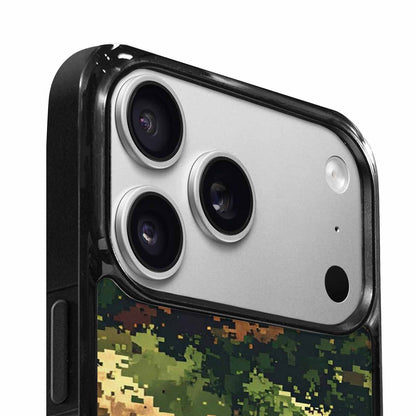iPhone 17 Pro Case — Small Military Camouflage Blotch Pattern Camo, Custom Made Phone Cover