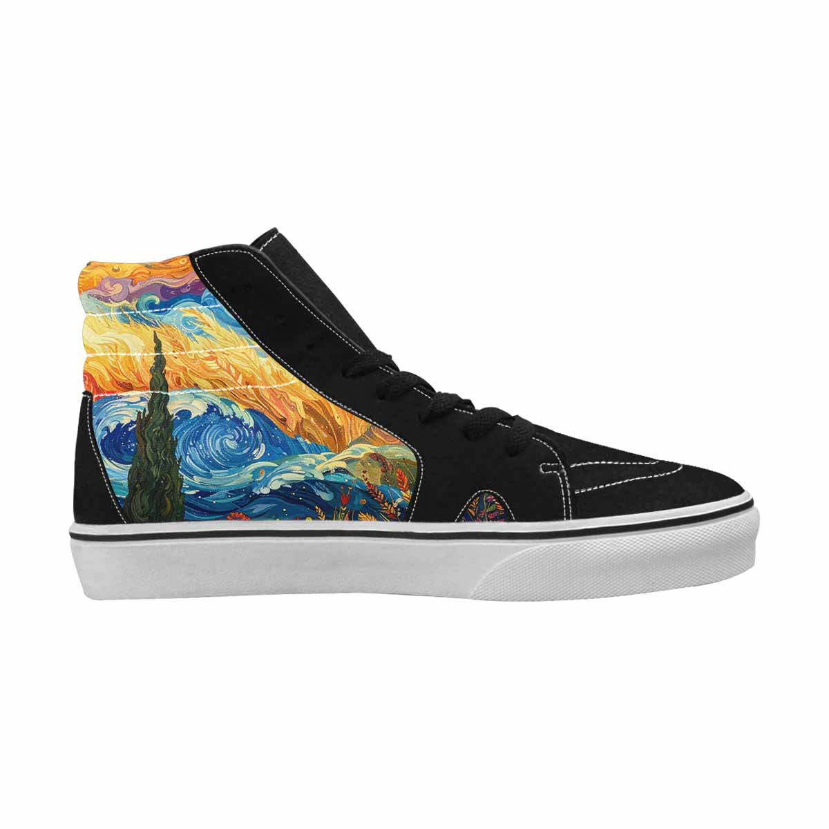 MEN'S Blend All Versions High Top Canvas Aesthetic Custom Sneakers