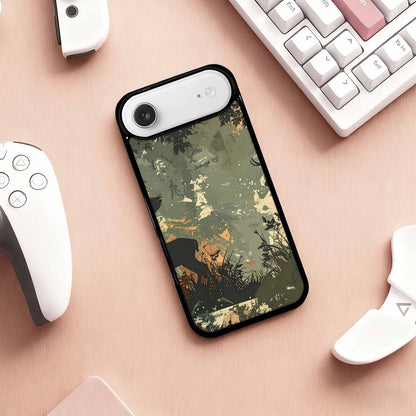 iPhone 17 Air Case — Hunting Camouflage Pattern With Deer Camo, Unique Phone Case Design