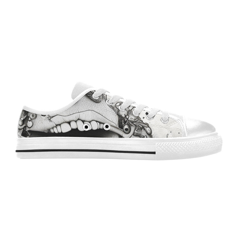 WOMEN'S Freestyle Horror Canvas Aesthetic Shoes