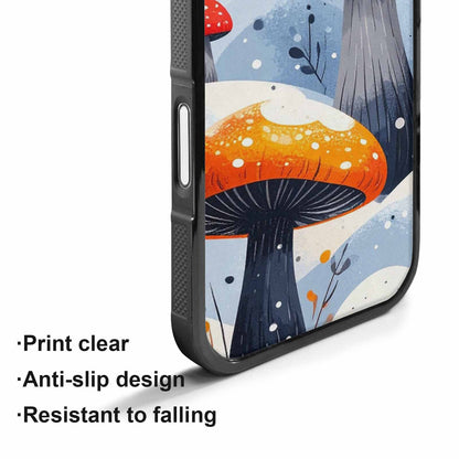 iPhone 17 Case — Vivid Winter Mushroom Cartoon Cute, Custom Phone Case