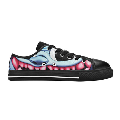 MEN'S Blue Rage Horror 2 Canvas Dark Academia Custom Sneakers