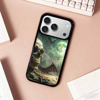 iPhone 17 Pro Case — Skull Dark Art Gothic Print Gothic, Custom Art Phone Cover