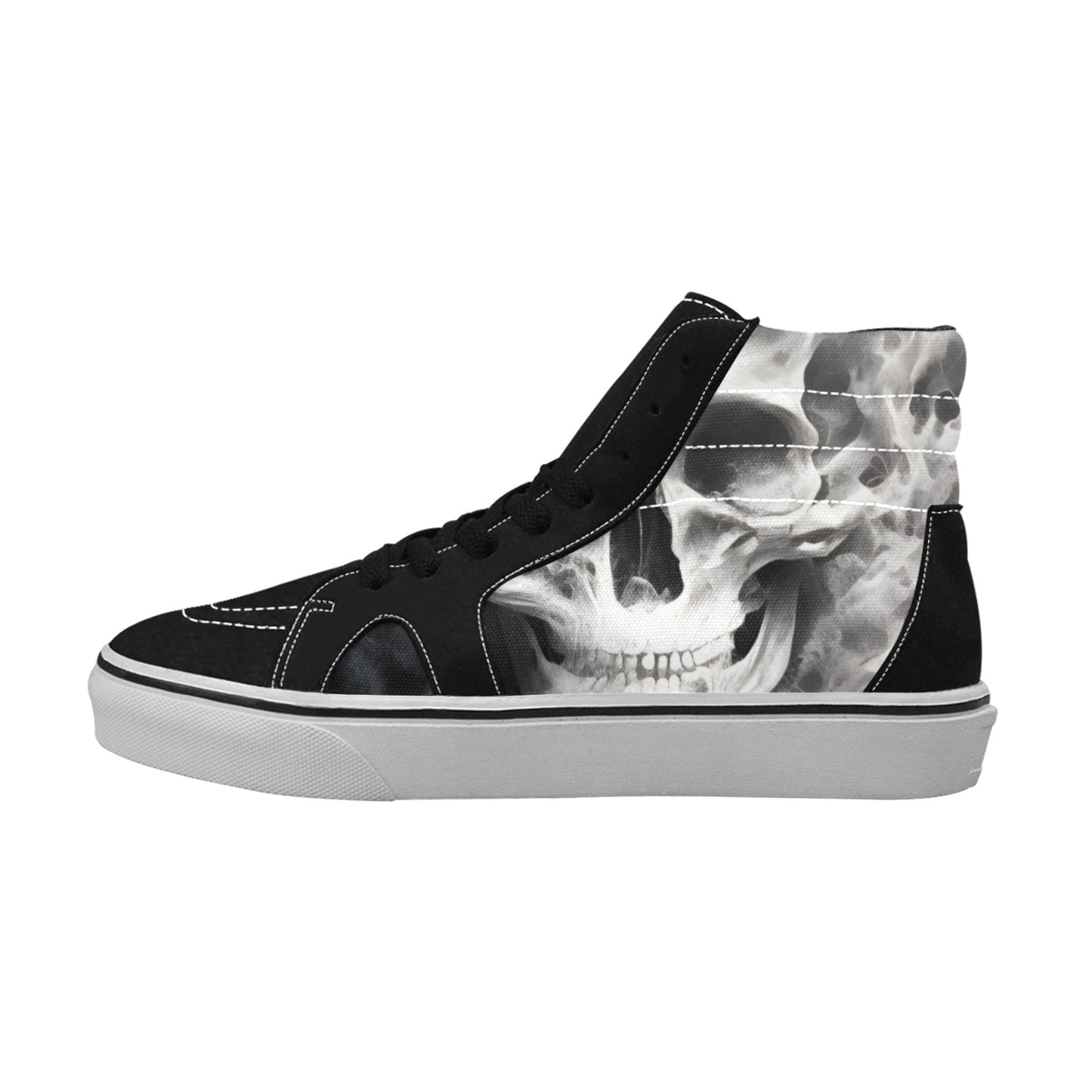 MEN'S Skull High Top Skateboarding Y2K Custom Sneakers