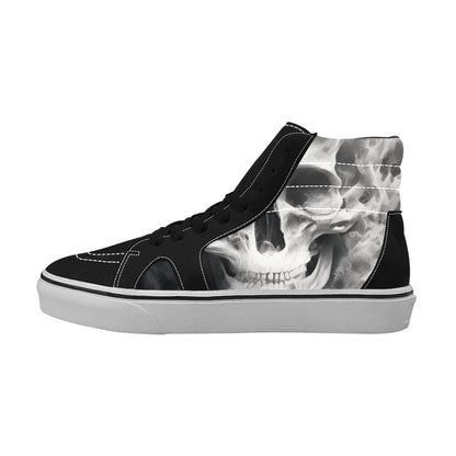 MEN'S Skull High Top Skateboarding Y2K Custom Sneakers