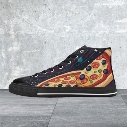 Monarch Red Gold Unique WOMEN Bold Art - Freaky Shoes | Custom Art Sneakers