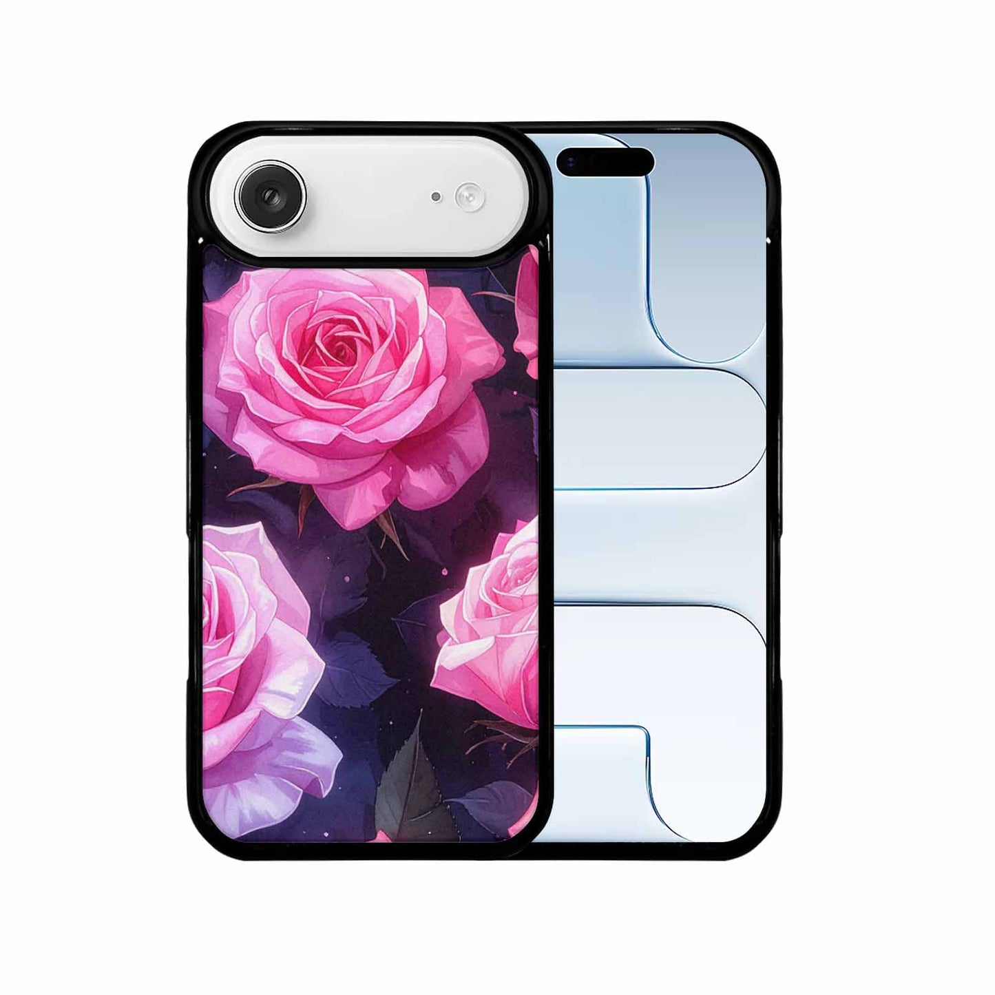iPhone 17 Air Case — Watercolor Marble Rose Watercolor Abstract, Custom Made Phone Cover