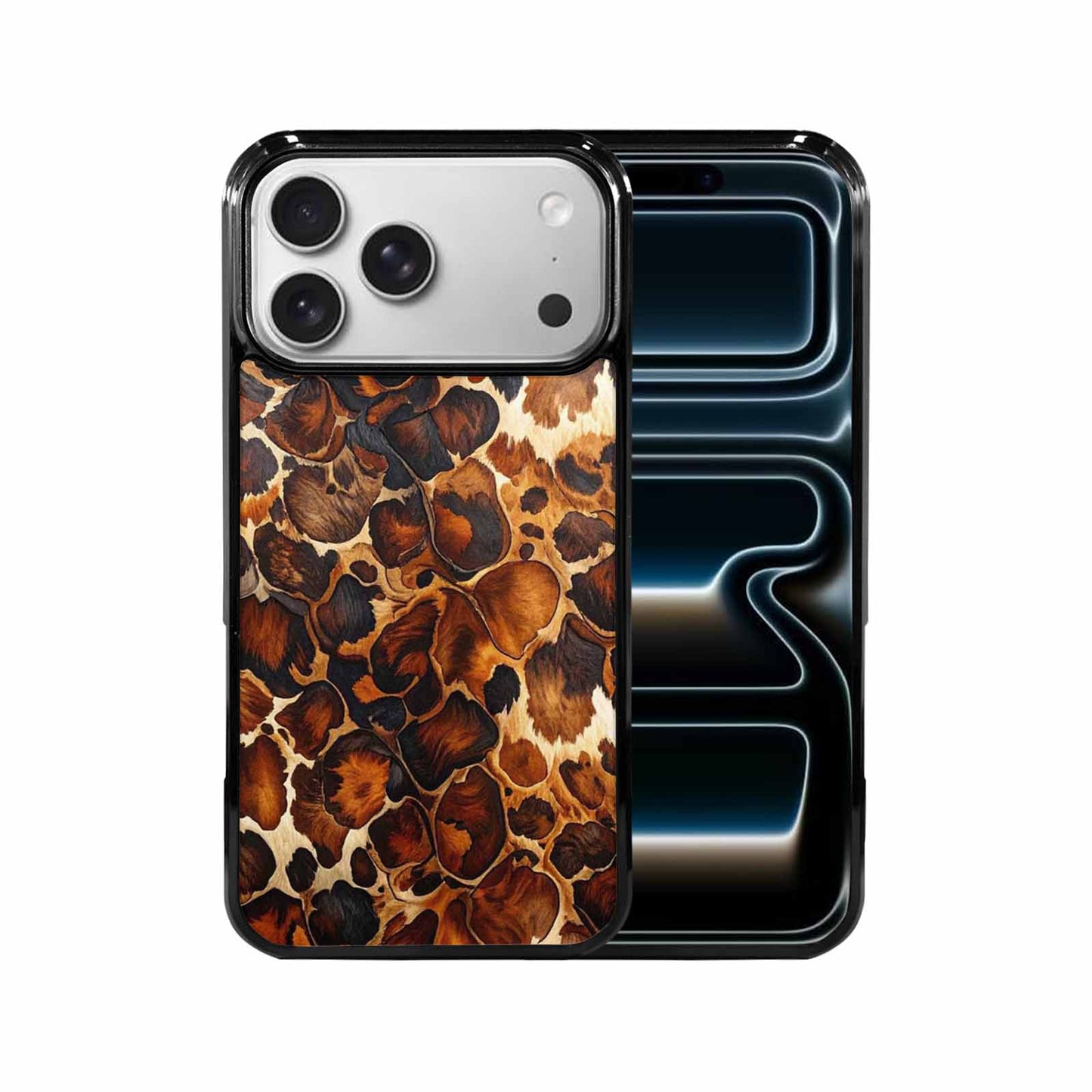 iPhone 17 Pro Max Case — Small Cow Animal Print Animal Print, Personalized Phone Case
