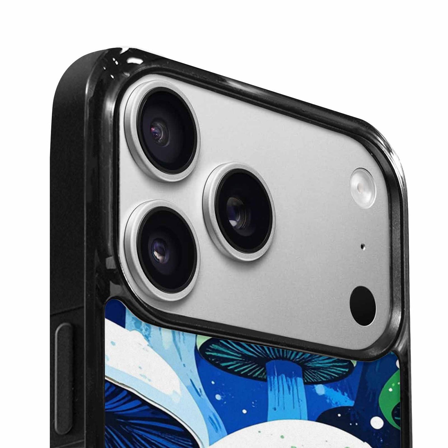iPhone 17 Pro Case — Vivid Winter Mushroom Seamless Cartoon Cute, Unique Phone Case Design