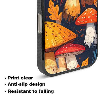 iPhone 15 Pro Max Case — Bold Autumn Mushroom Bold Autumn Mushroom, Personalized Phone Case