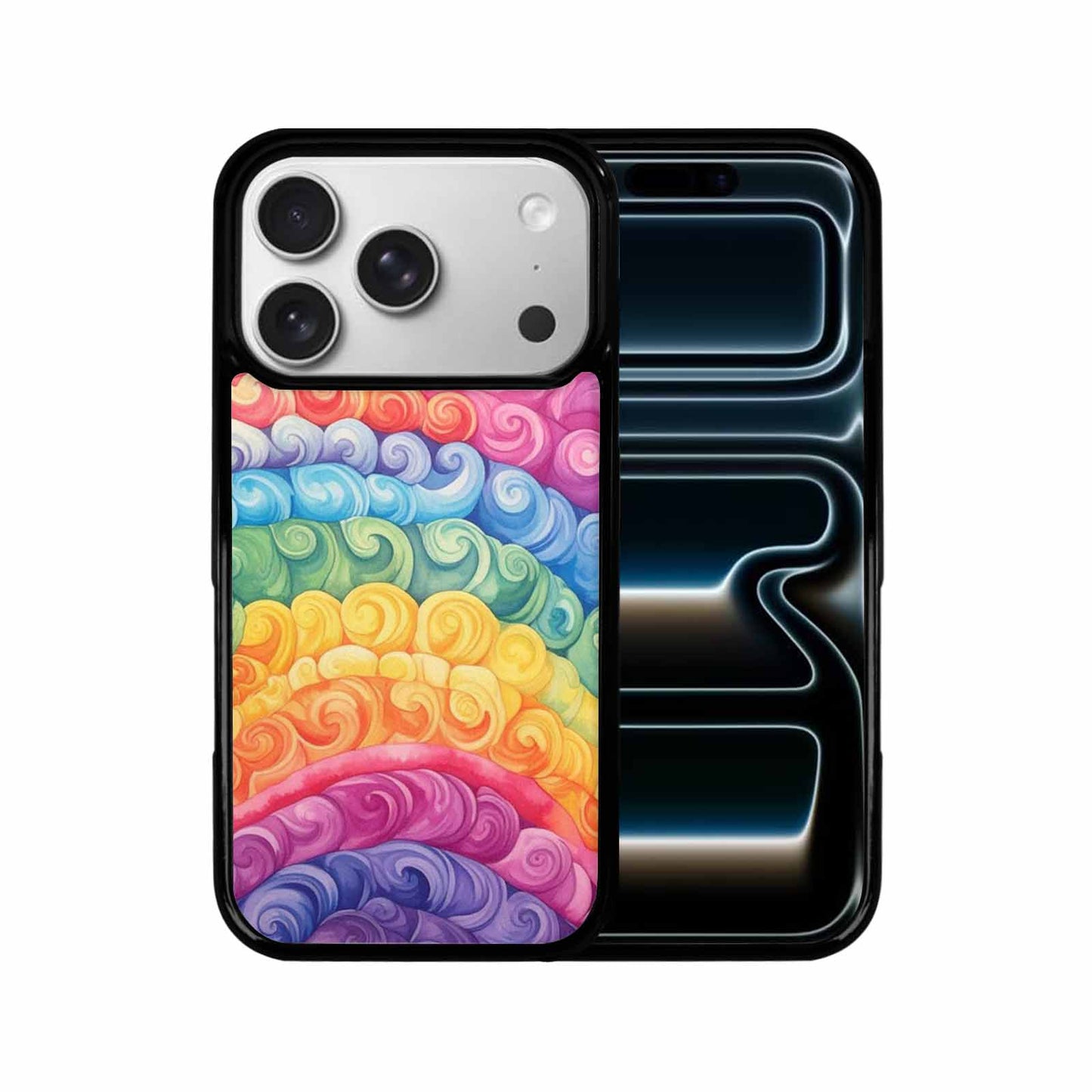 iPhone 17 Pro Case — Tie Dye Swirls Tie Dye Tie, Custom Phone Case