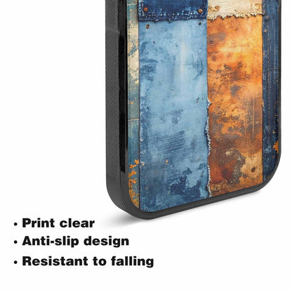 iPhone 15 Plus Case — Curve The Ripping Demin Tectures For, Customized Protective Case