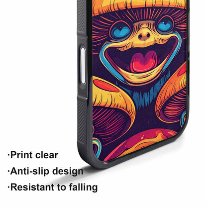 iPhone 17 Air Case — Retro Mushroom Cartoon Art Pattern Retro, Custom Art Phone Cover