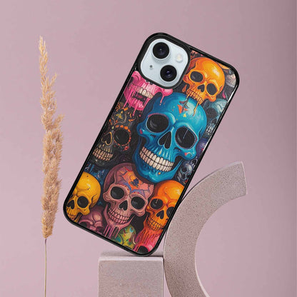 iPhone 15 Plus Case — Skulls General Skulls Pattern, Custom Print Case Cover