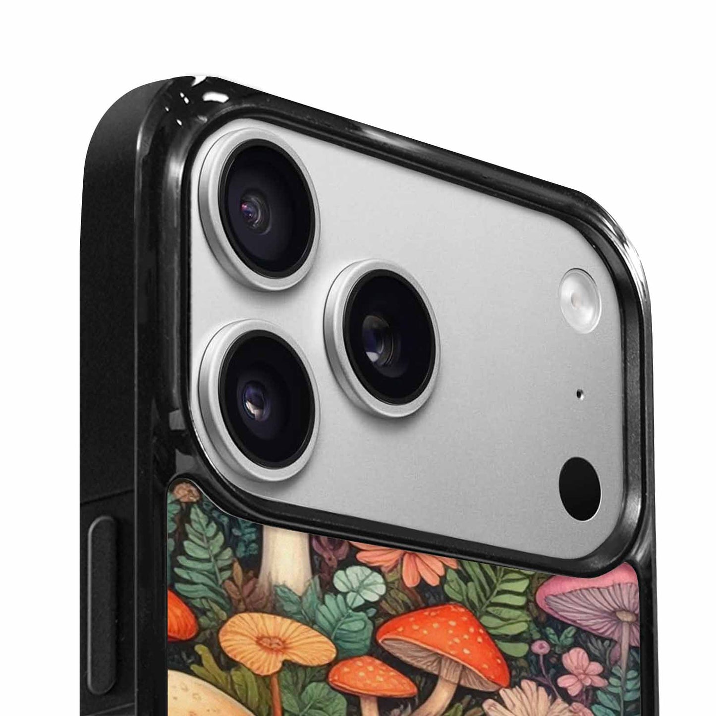 iPhone 17 Pro Case — Mushrooms Botanicalmushrooms P Qwd Floral, Original Design Phone Case