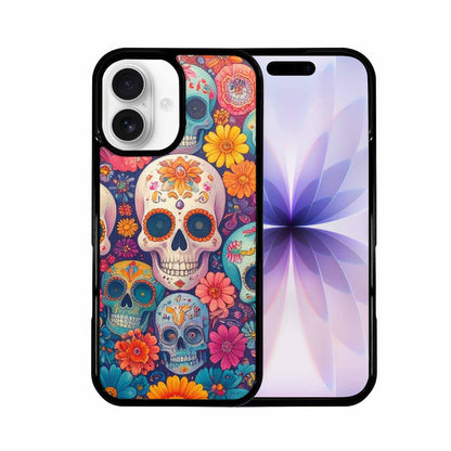 iPhone 17 Case — Ornate Candy Color Skull Gothic Skulls, Custom Phone Case