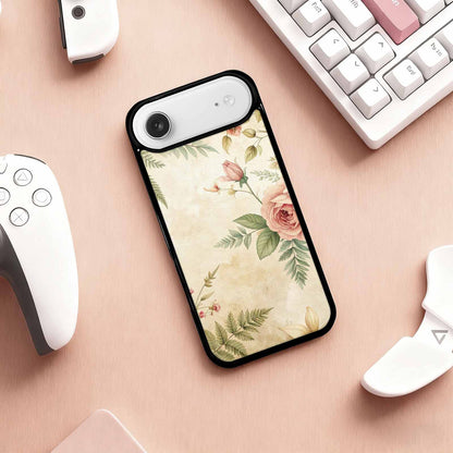 iPhone 17 Air Case — Vintage Botanical Art Pattern Floral, Custom Designed Case Cover