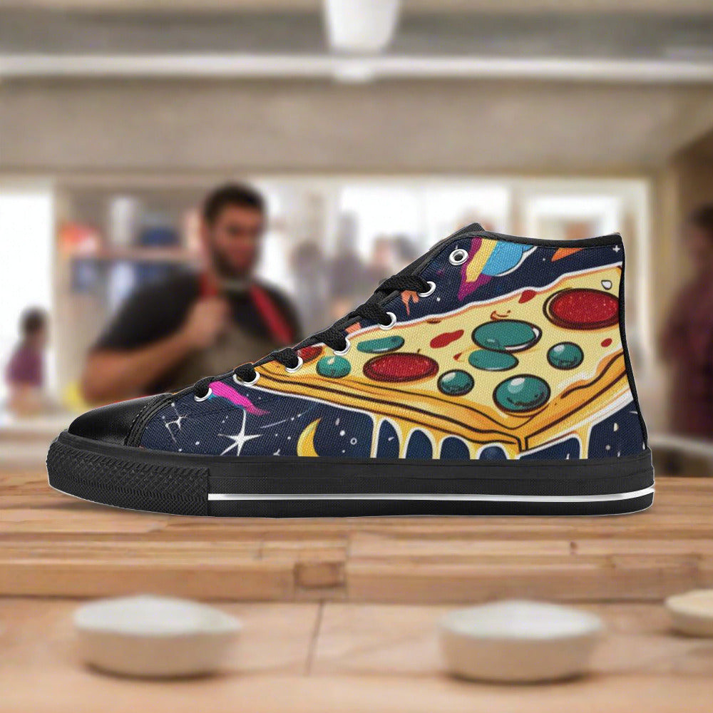 Peacock Pastel Soft Unique MEN Bold Art - Freaky Shoes | Custom Art Sneakers
