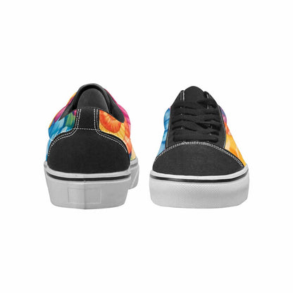 WOMEN'S Tie Lace-Up Canvas Cottagecore Custom Sneakers