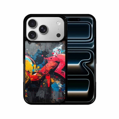iPhone 17 Pro Case — Seamless Repeating Pattern Of Overlapping Camo, Custom Print Case Cover
