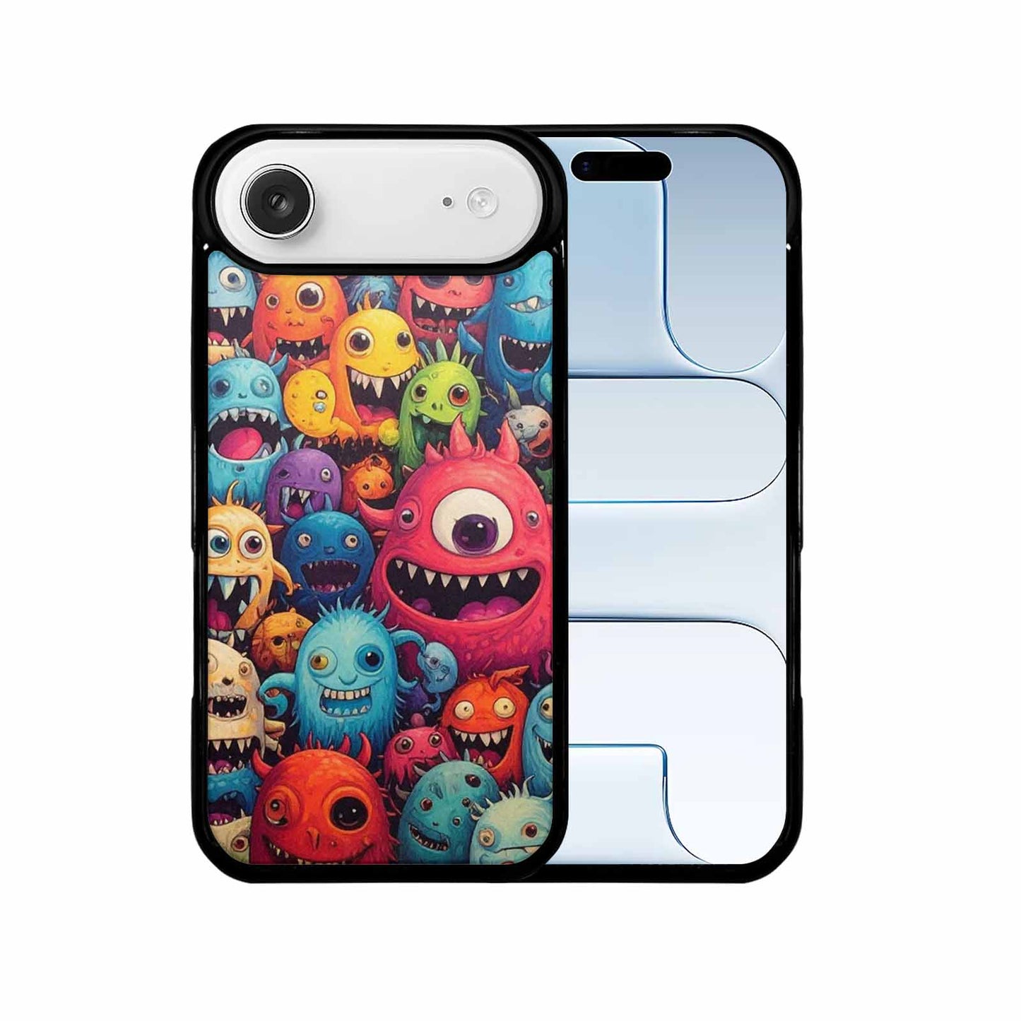 iPhone 17 Air Case — Monsters General Cartoon Monsters Pattern Cartoon, Custom Made Phone Cover