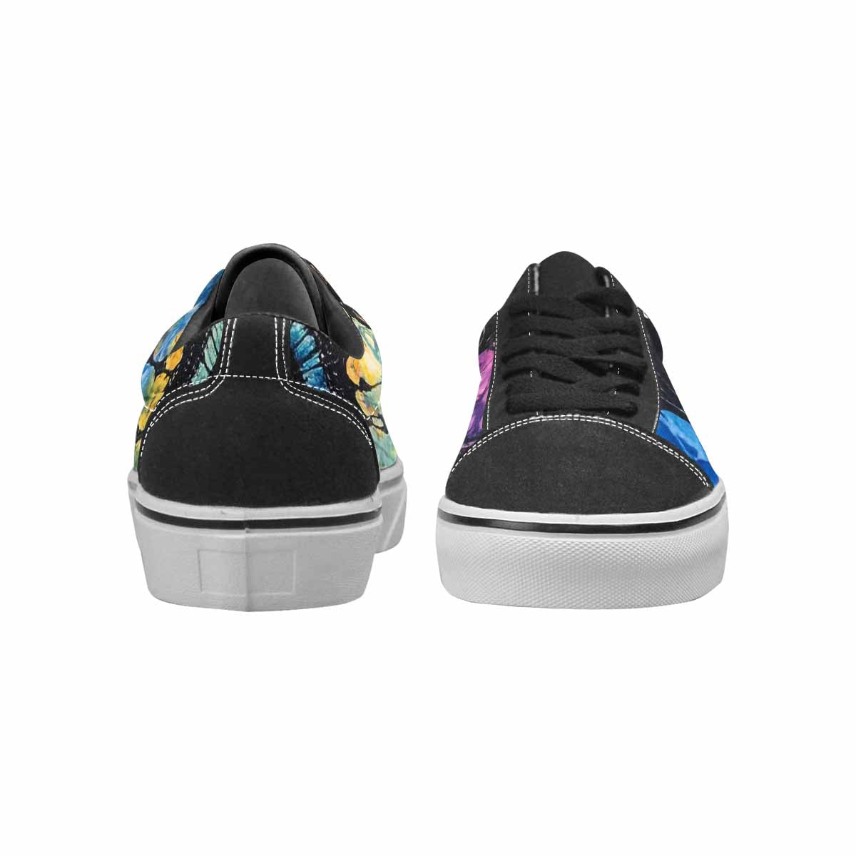 WOMEN'S Tie Lace-Up Canvas Dark Academia Sneakers