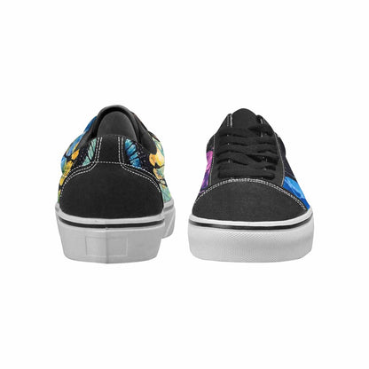 WOMEN'S Tie Lace-Up Canvas Dark Academia Sneakers