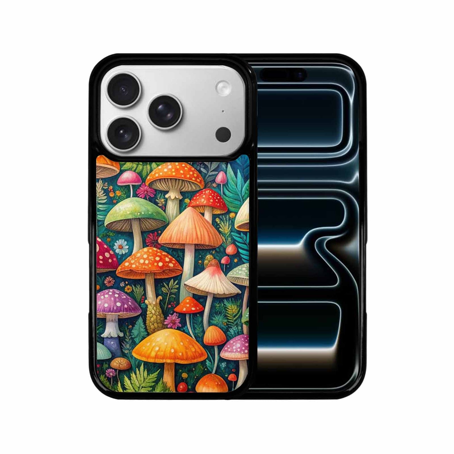 iPhone 17 Pro Case — Mushrooms Botanicalmushrooms P Hdb Floral, Unique Phone Case Design