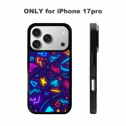 iPhone 17 Pro Case — Retro Motif Retro Motifs Pattern Retro, Personalized Phone Case