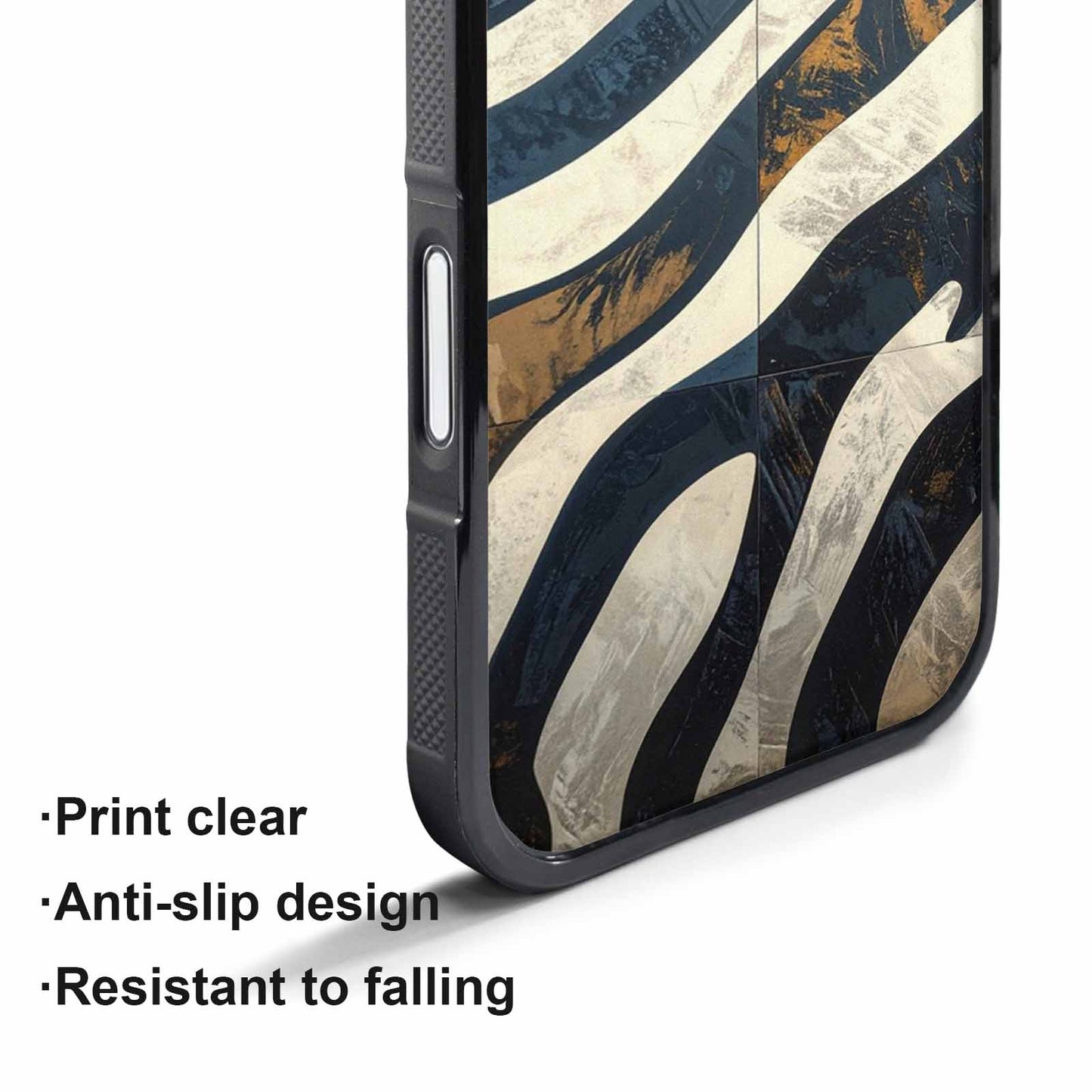 iPhone 17 Pro Case — Seamless Tileable Pattern Of Overlapping Animal, Custom Made Phone Cover