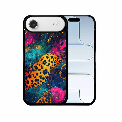 iPhone 17 Air Case — Leopard Print Galaxy Animal Print, Unique Phone Case Design