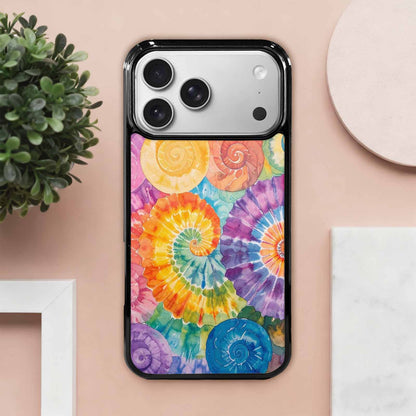 iPhone 17 Pro Max Case — Tie Dye Swirls Tie Dye Tie, Customized Protective Case
