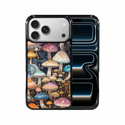 iPhone 17 Pro Max Case — Mushrooms Pattern Hundreds Of Original Art, Original Design Phone Case