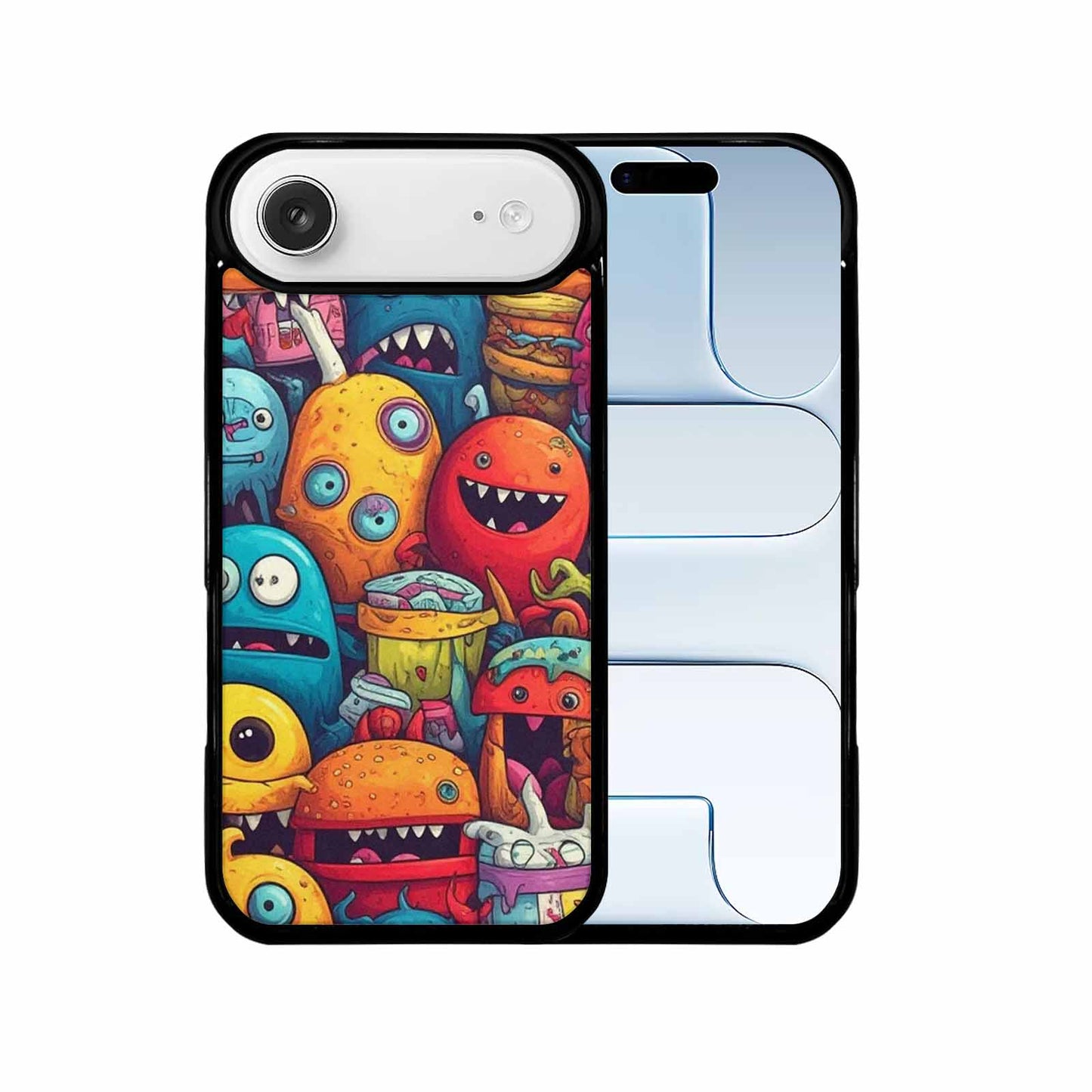 iPhone 17 Air Case — Small Cartoon Monster Character Pattern Cartoon, Custom Designed Case Cover