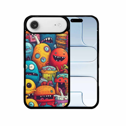 iPhone 17 Air Case — Small Cartoon Monster Character Pattern Cartoon, Custom Designed Case Cover