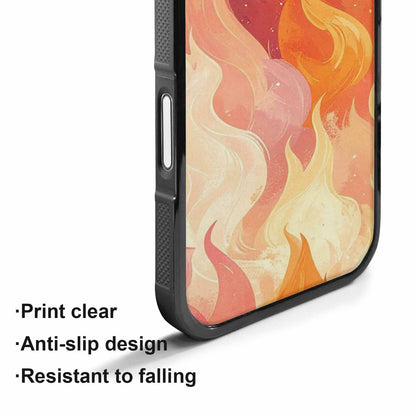 iPhone 17 Case — Retro Easter Flame Retro Vintage, Custom Designed Case Cover