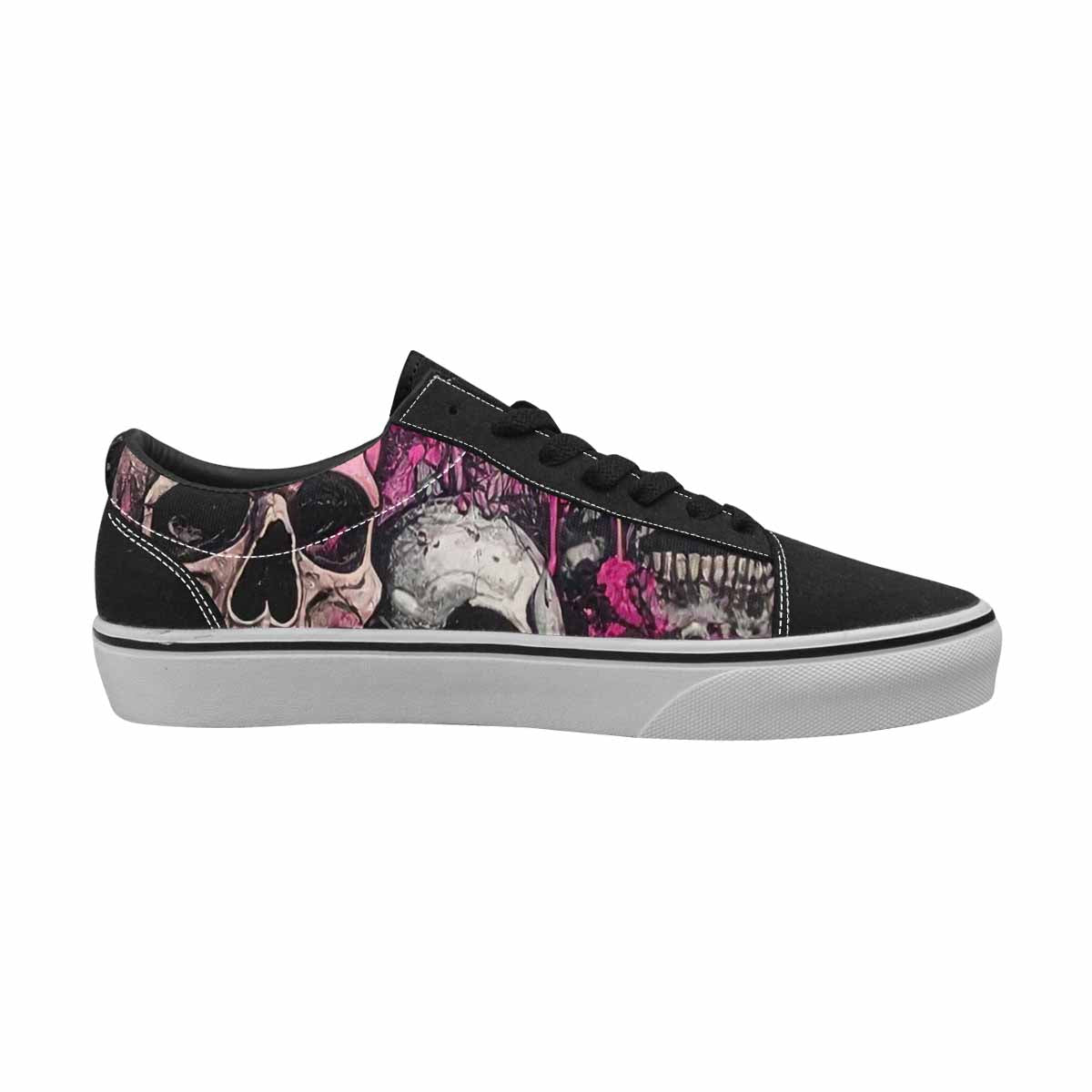 WOMEN'S Rainbow From Skull S Lace-Up Canvas Dreamlike Shoes