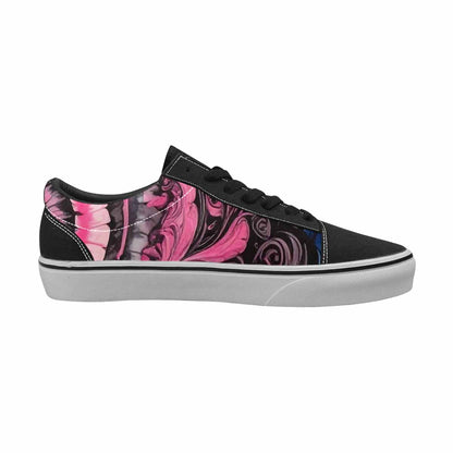 WOMEN'S Tie Lace-Up Canvas Aesthetic Custom Shoes