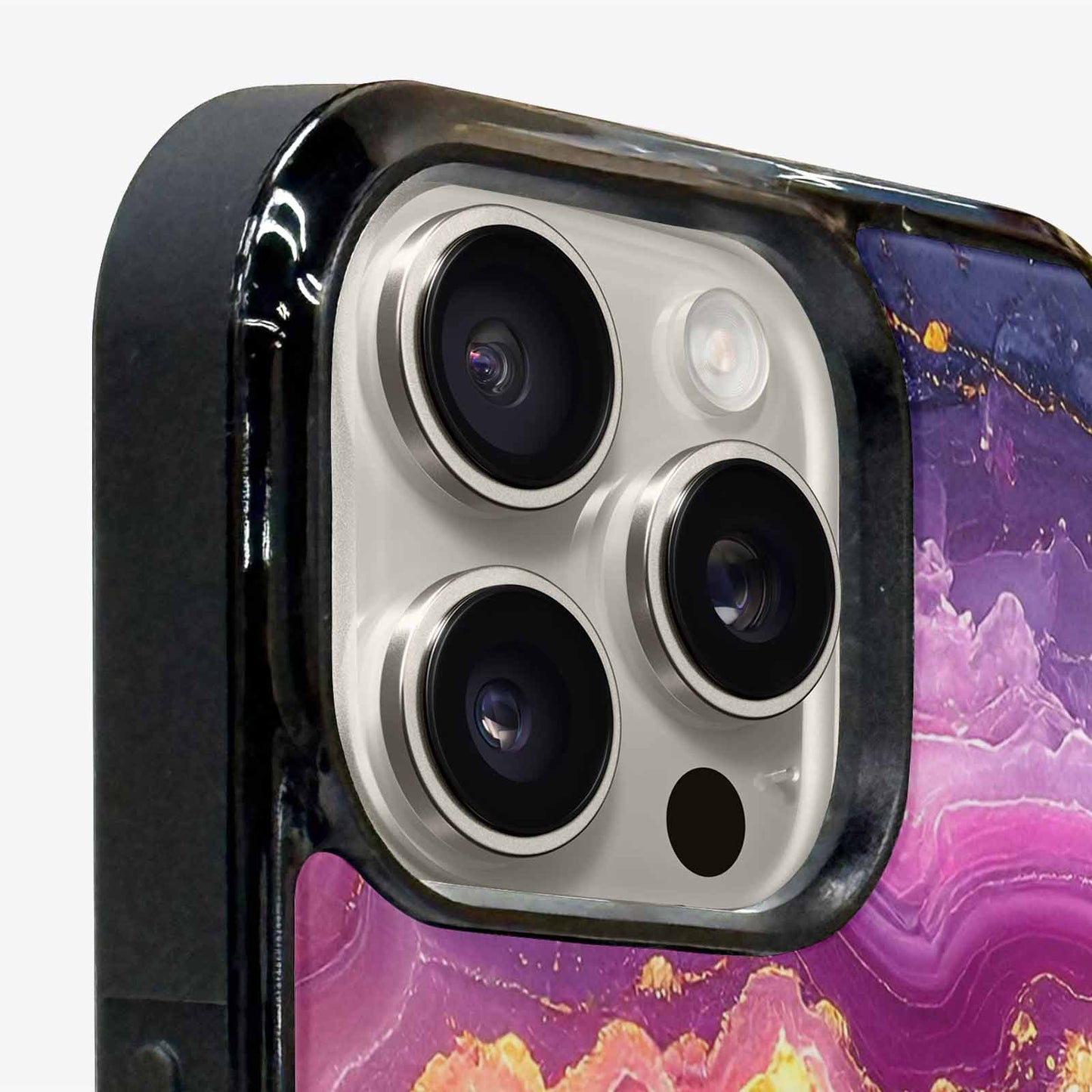 iPhone 15 Pro Max Case — Psychedelic Marble Tessellation, Original Design Phone Case