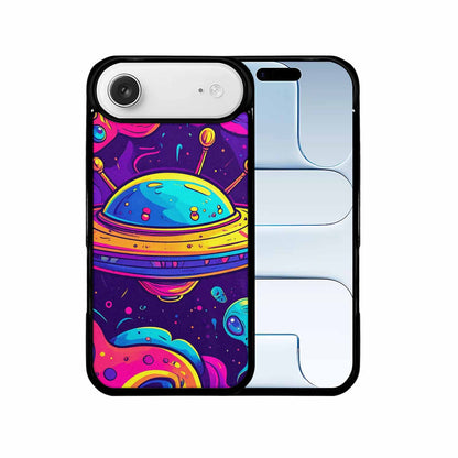 iPhone 17 Air Case — Alien Ufo Cartoon Art Pattern Alien, Customized Protective Case