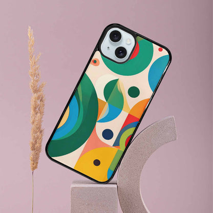 iPhone 15 Plus Case — 1960s Mod Cartoon Art Pattern, Original Design Phone Case