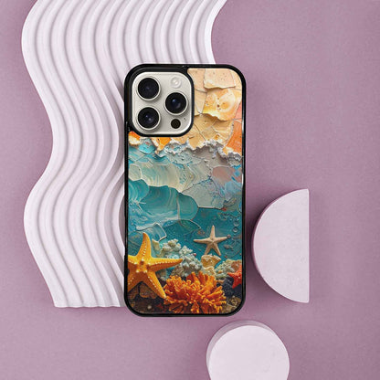 iPhone 16 Pro Max Case — Starfish Cluster Starfish Cluster Pattern Hundreds, Personalized Phone Case