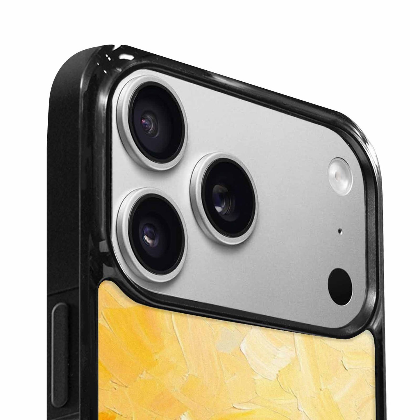 iPhone 17 Pro Max Case — Impressionist Sunflower Brushstroke Pattern Floral, Original Design Phone Case