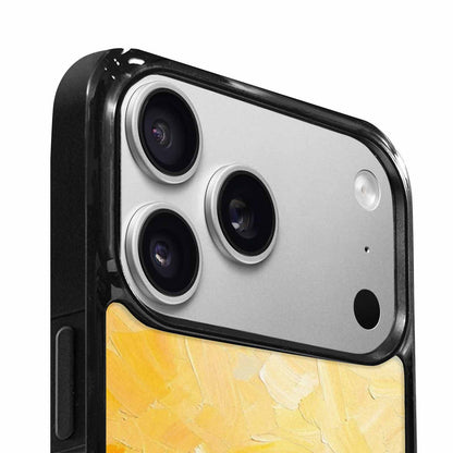 iPhone 17 Pro Max Case — Impressionist Sunflower Brushstroke Pattern Floral, Original Design Phone Case